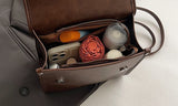 Women’s Brown Structured Shoulder Handbag