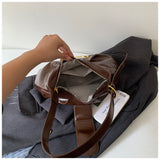 Women's Glossy Shoulder Bag