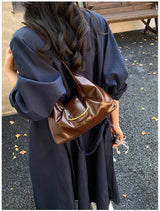 Women's Glossy Shoulder Bag