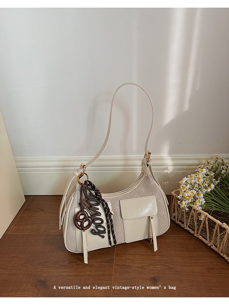 Women's Vintage Embossed Shoulder Bag