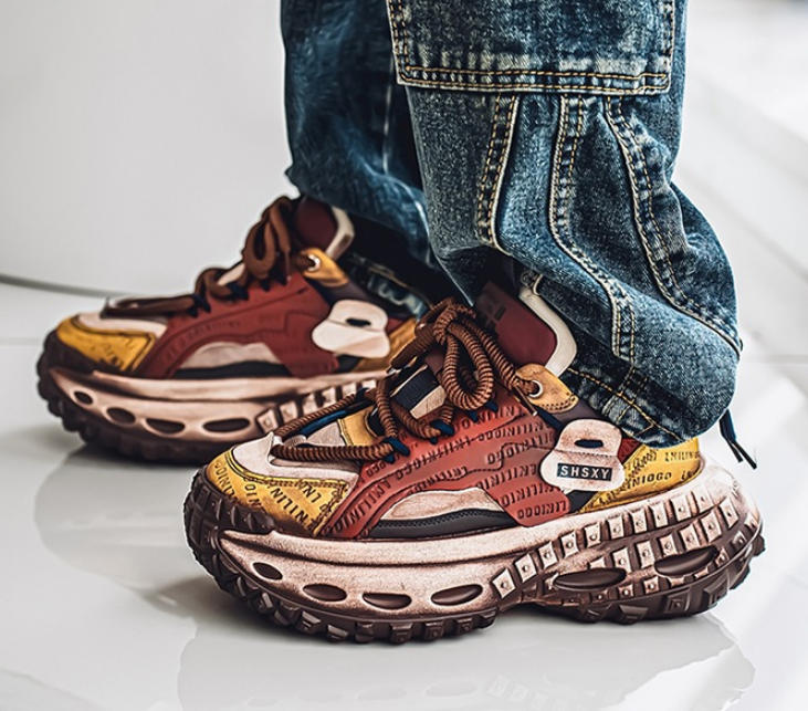 Colorful Chunky Sneakers