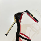 Elegant High Heel Sandals with Strap