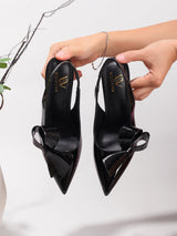 High-Heel with Bow Details