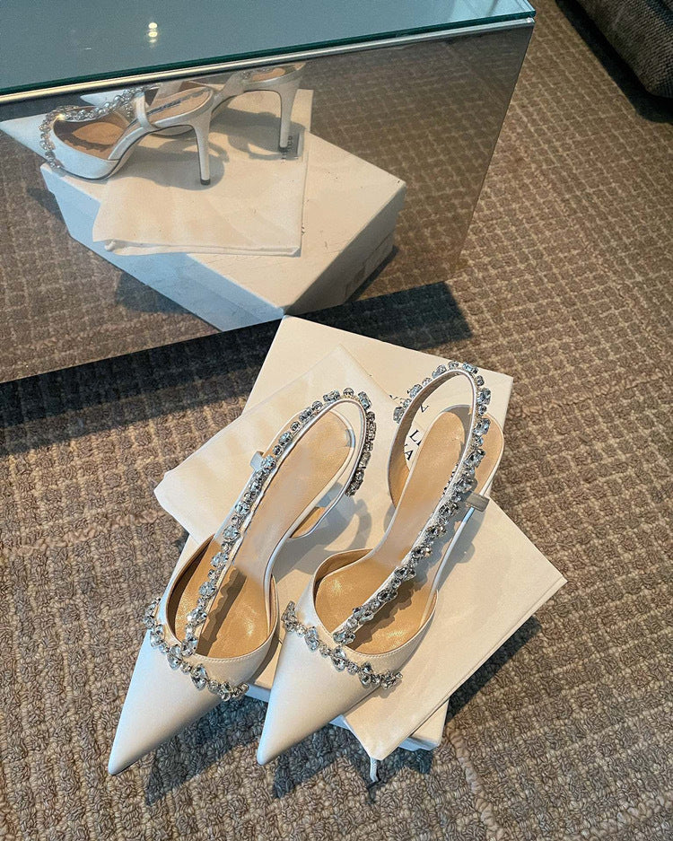 Elegant Embellished High Heels