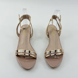 Patent Leather Strappy Sandals