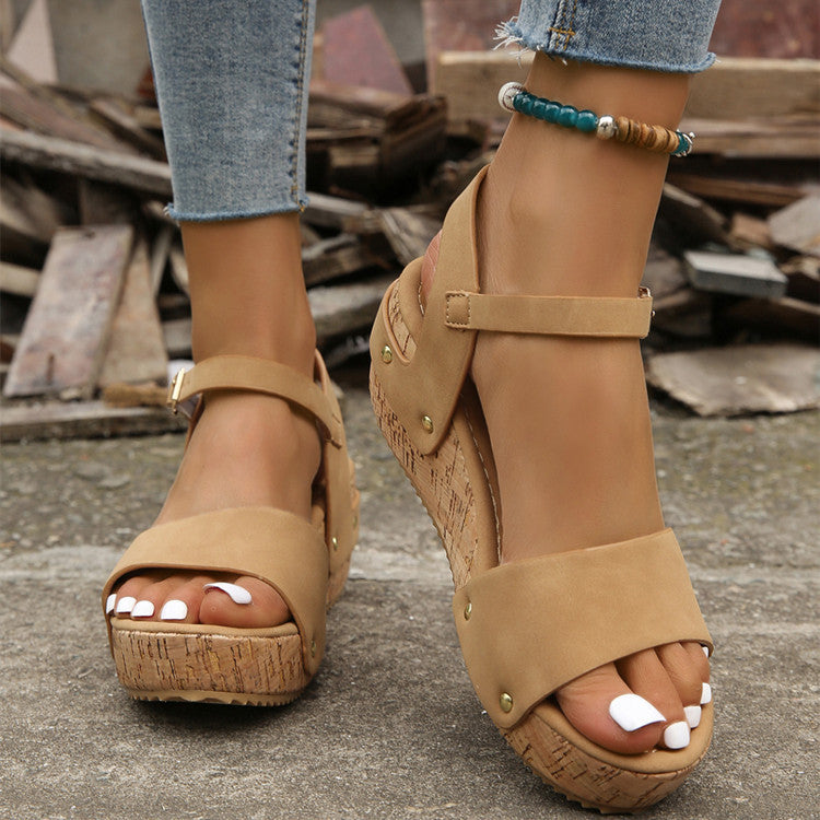 Platform Wedge Sandals