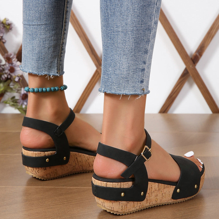 Platform Wedge Sandals
