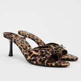 Leopard Print Slip-On Flat