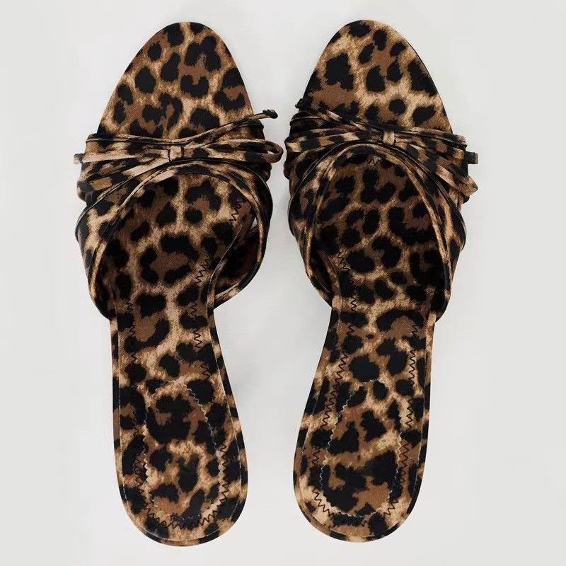 Leopard Print Slip-On Flat