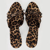 Leopard Print Slip-On Flat