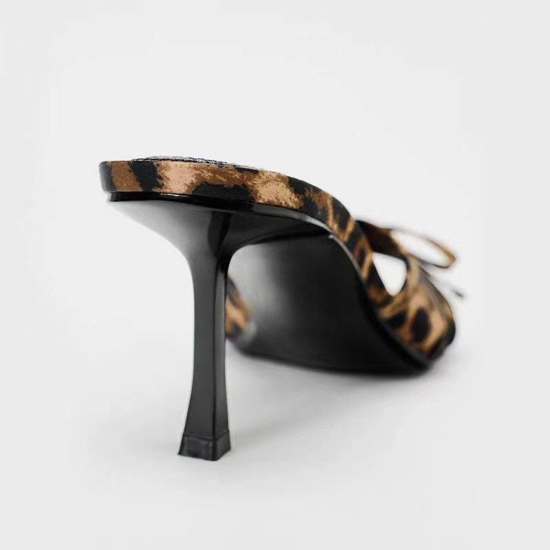 Leopard Print Slip-On Flat