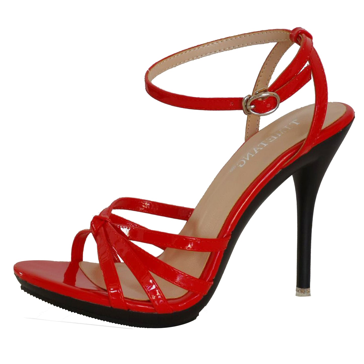 Patent Leather High Heel Sandal