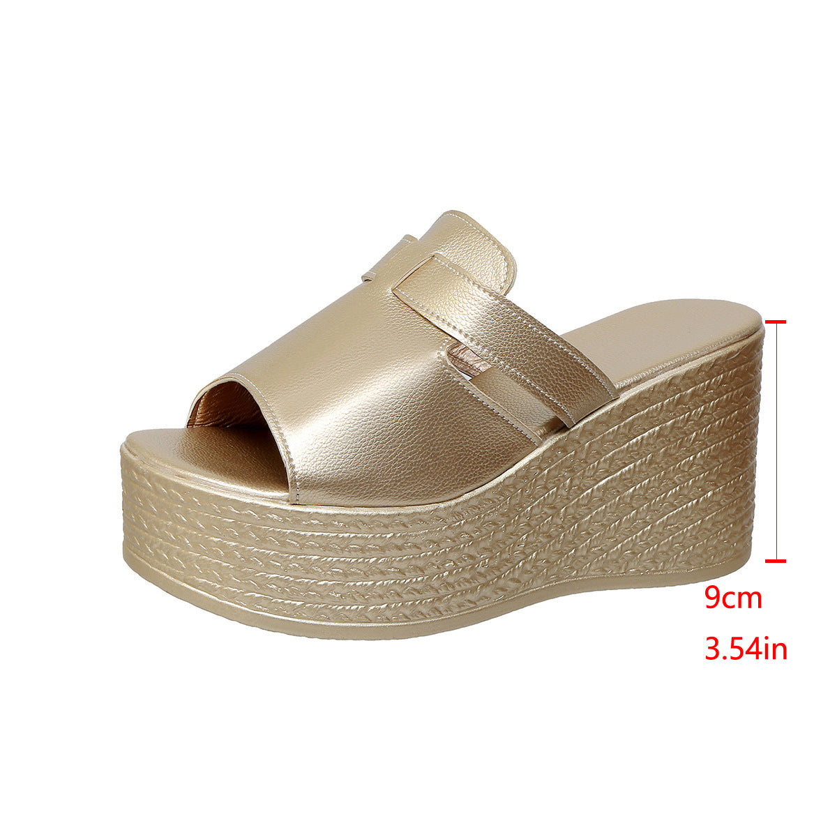 Elegant Platform Wedge Sandals
