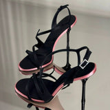 High Heel Sandals with Accent