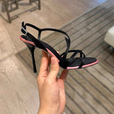 High Heel Sandals with Accent