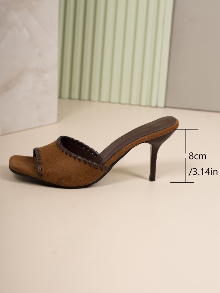 Women`s   Grommet Double Strap Slide Sandals