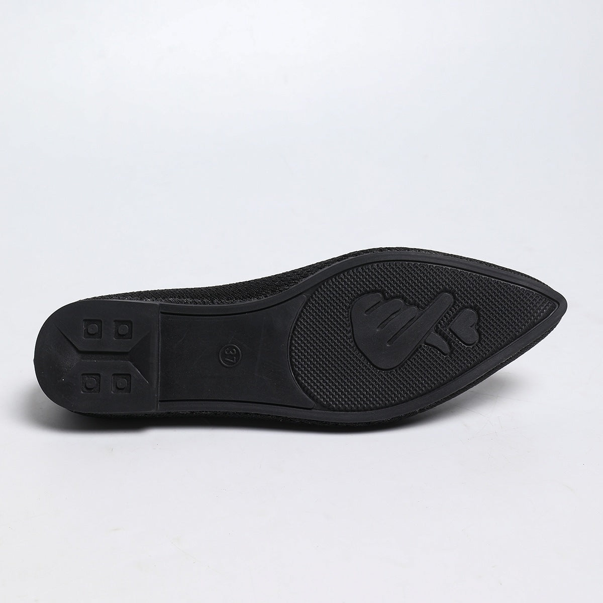 Women's Pointed Toe Knit Flats