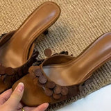 Women's Floral Slide Sandals
