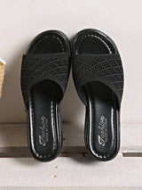 Women's Comfortable Slip On Slide Sandals