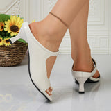 Women's   Kitten Heel Sandals