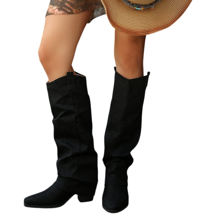 Women's Mid-Calf Western Cowboy Boots