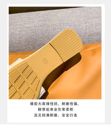 Women's Pearl Embellished Flat Slides