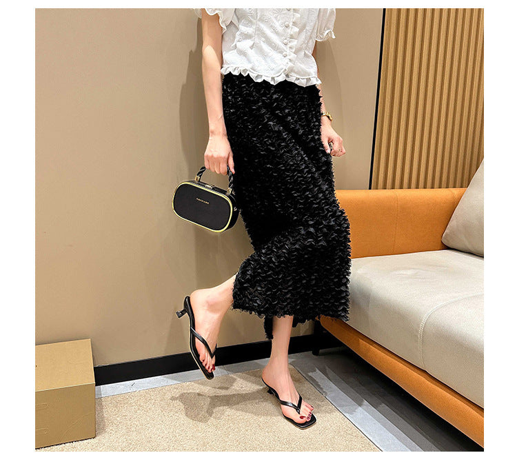 Women’s Square Toe Low Heel Strappy Sandals
