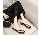 Women’s Square Toe Low Heel Strappy Sandals