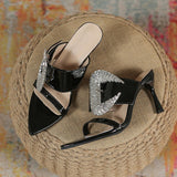 Women’s Open Toe Wedge Mule Sandals