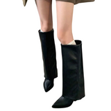 Women's Knee-High Pointed-Toe Boots