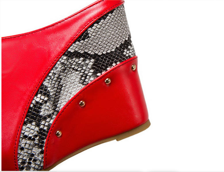 Women's Open-Toe Wedge Mule Sandals