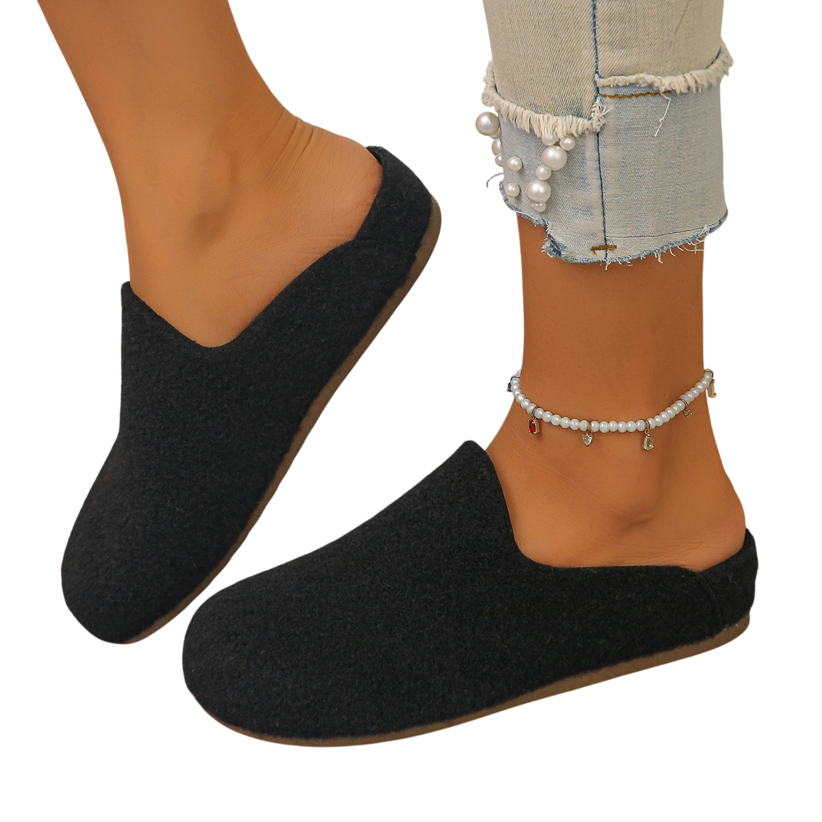 Women's  Slip-On Flat Mules
