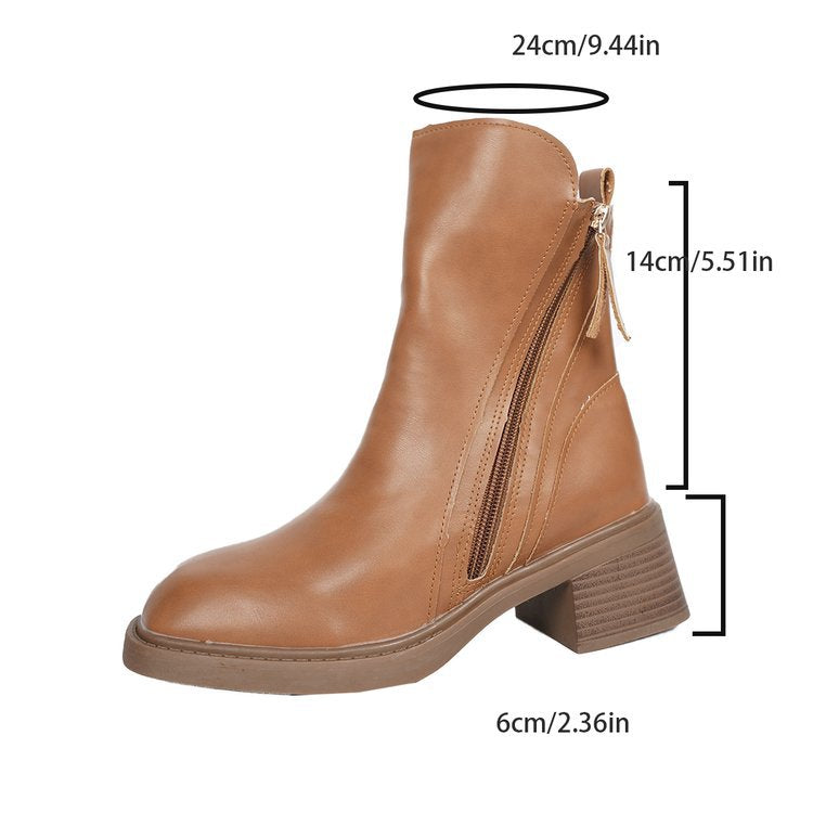 Women's Side-Zip Ankle Boots