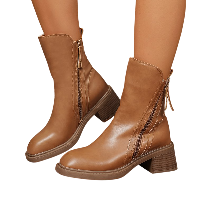 Women's Side-Zip Ankle Boots