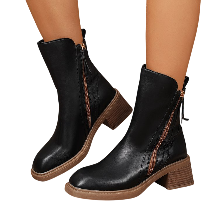 Women's Side-Zip Ankle Boots