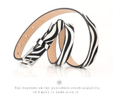 Zebra Pattern Belt