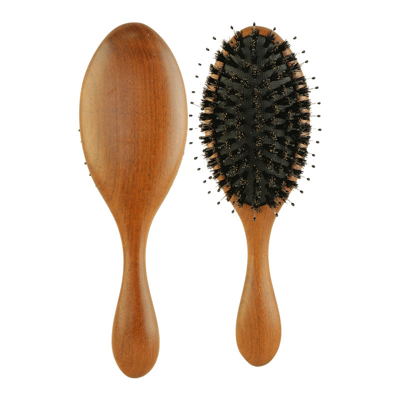 Hairbrush with Black Boar Bristles