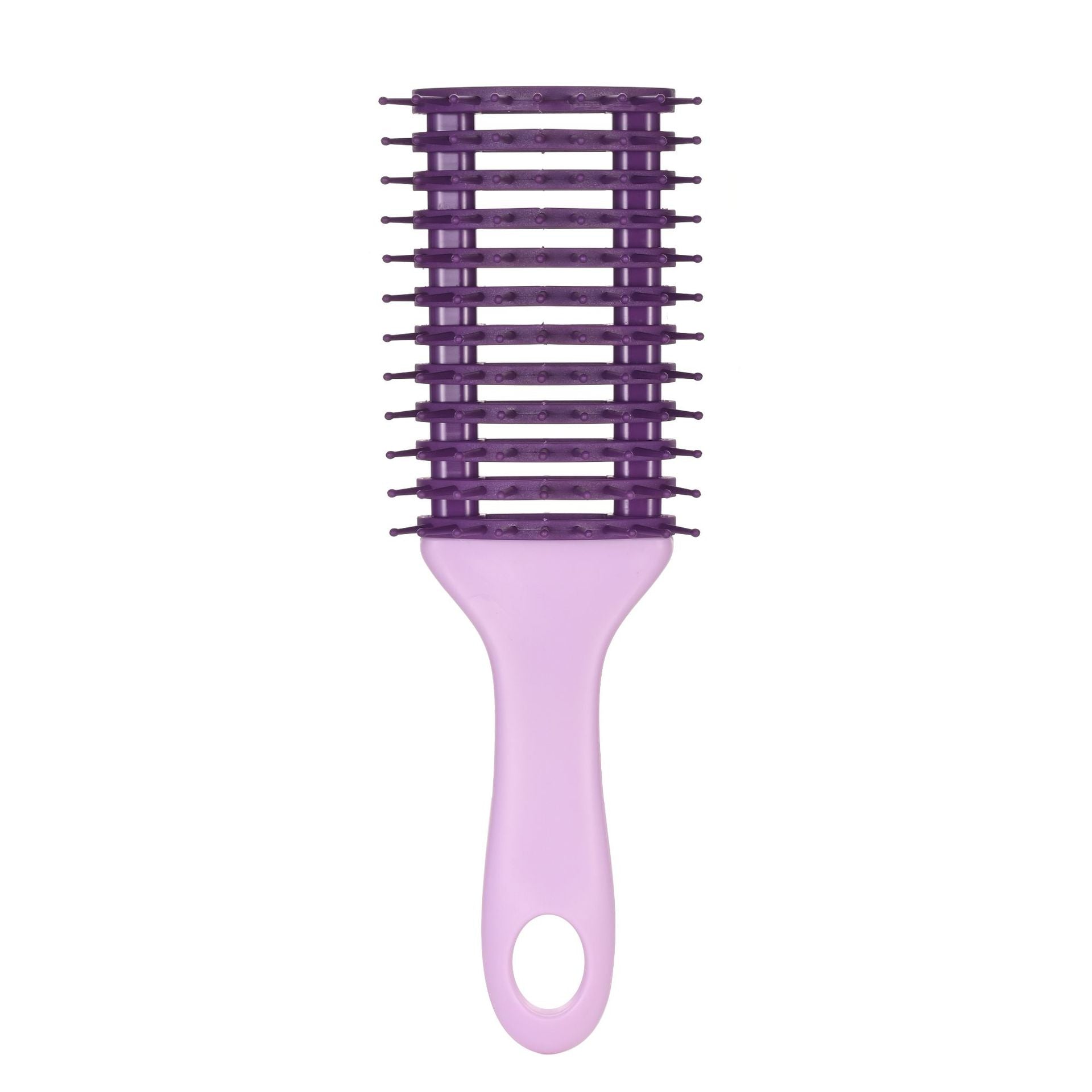 Detangling Hairbrush with Flexible Bristles