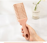 Detangling Hairbrush with Flexible Bristles