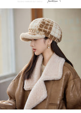 Cozy Faux Fur-Lined Beret