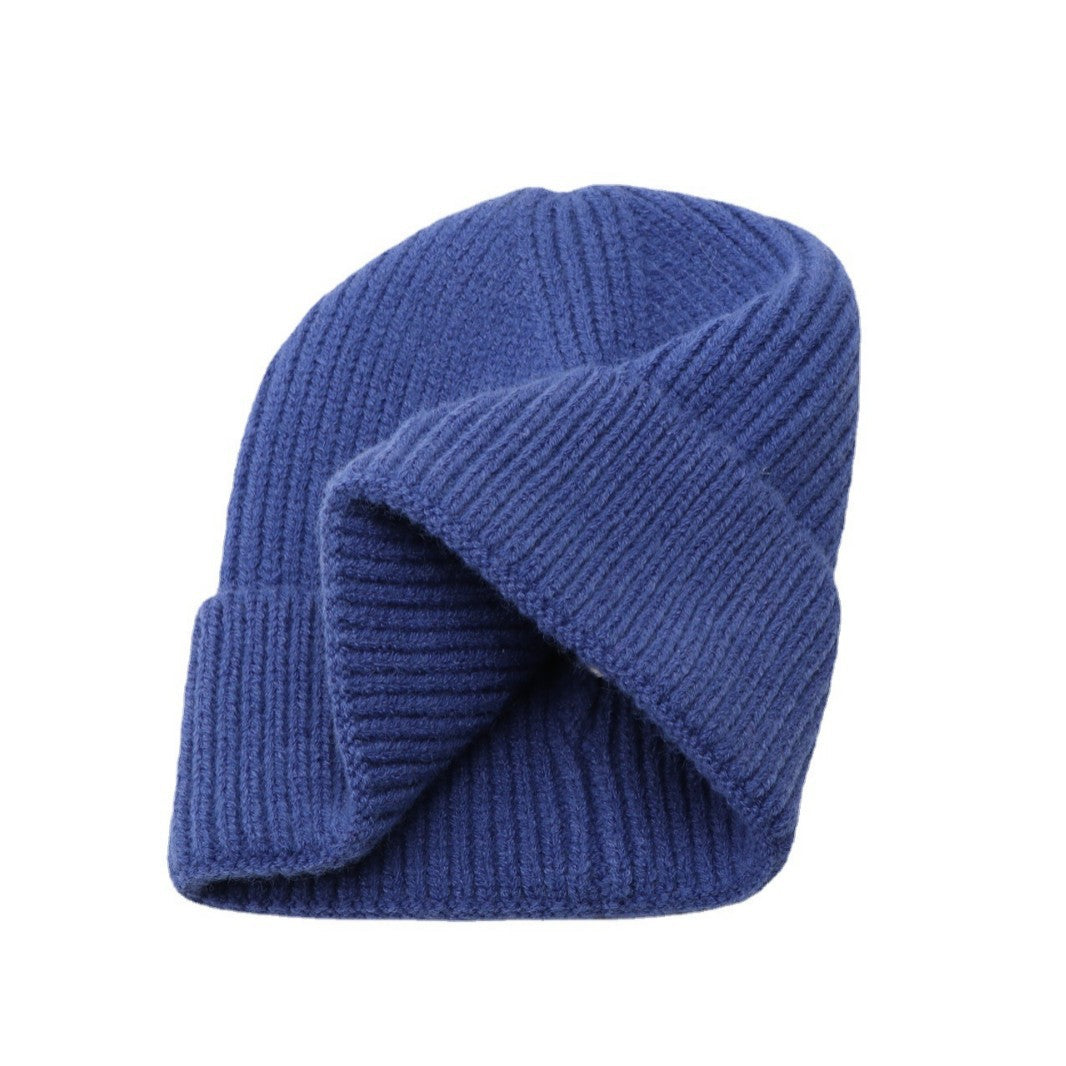 Cozy Blue Knit Beanie