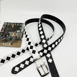 Geometric Pattern Belt