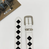 Geometric Pattern Belt