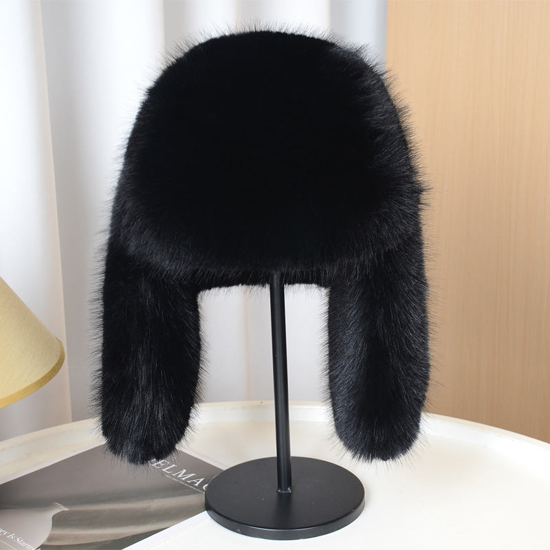 Luxurious Fur Hat with Ear Flaps