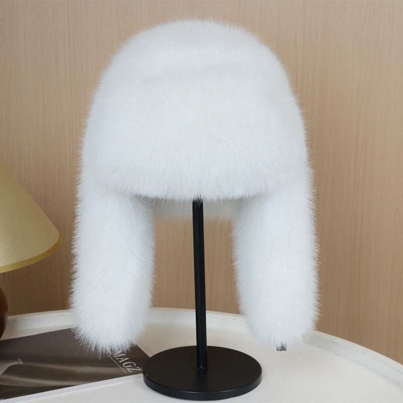 Luxurious Fur Hat with Ear Flaps
