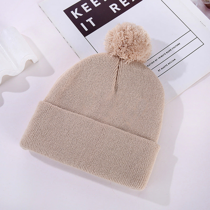 Pom-Pom Winter Beanie