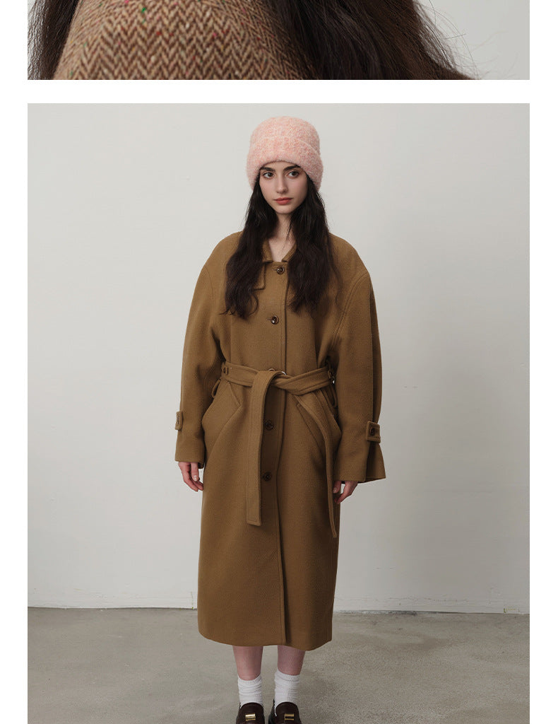 Cozy Brown Fuzzy Beanie