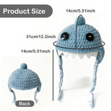 Adorable Crochet Shark Hat for Kids