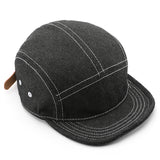 Denim Baseball Cap with  Stitching