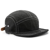 Denim Baseball Cap with  Stitching